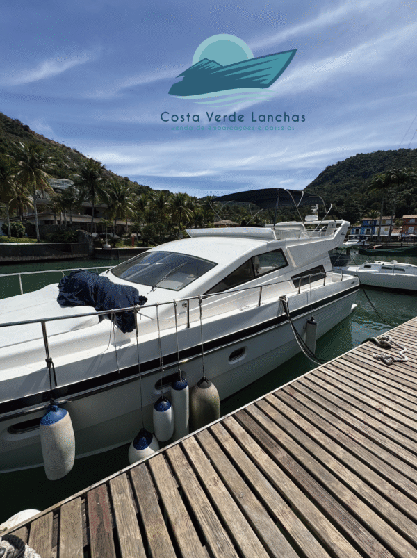 Lancha INTERMARINE 440 FULL – 44 pés - Ano 1998 - Imagem 2