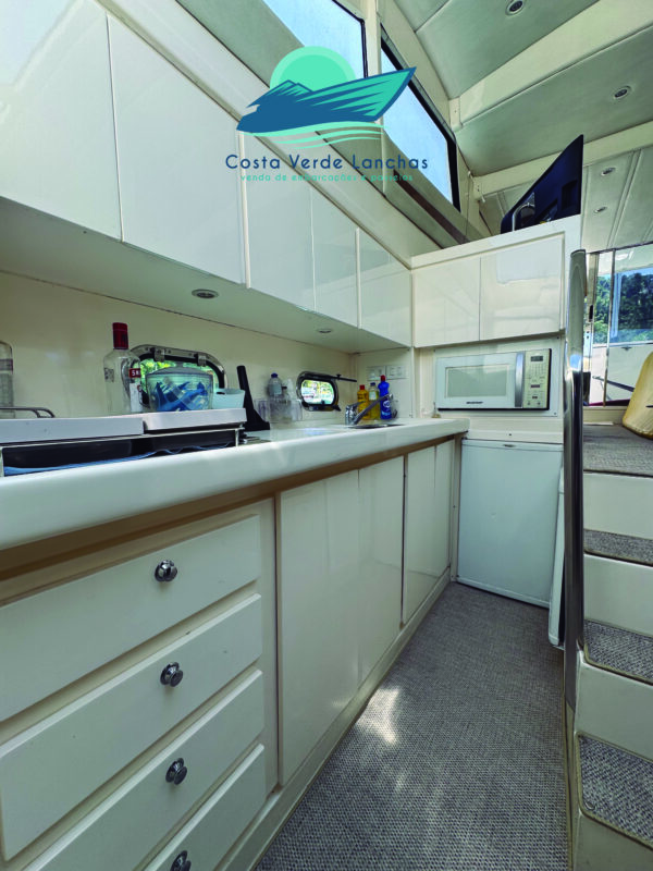 Lancha INTERMARINE 440 FULL – 44 pés - Ano 1998 - Imagem 19